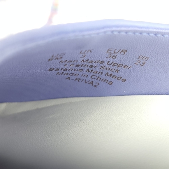 SARTO Purple Pink Weave Cutout Slingback Point Flats Sz 6m - Picture 4 of 12